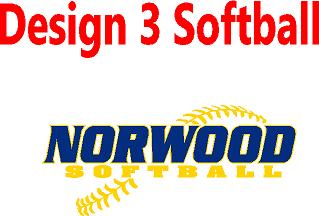 Norwood Baseball design 3