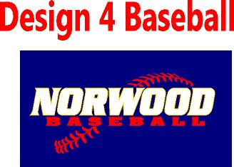 Norwood Baseball design 4