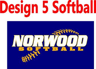 Norwood Baseball design 5